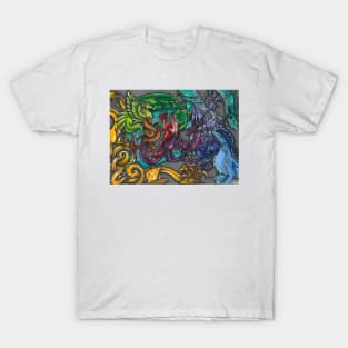 A Menagerie Of Dragons T-Shirt